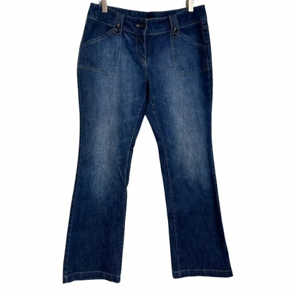 New‎ York & Company 10P blue jeans - Picture 1 of 4